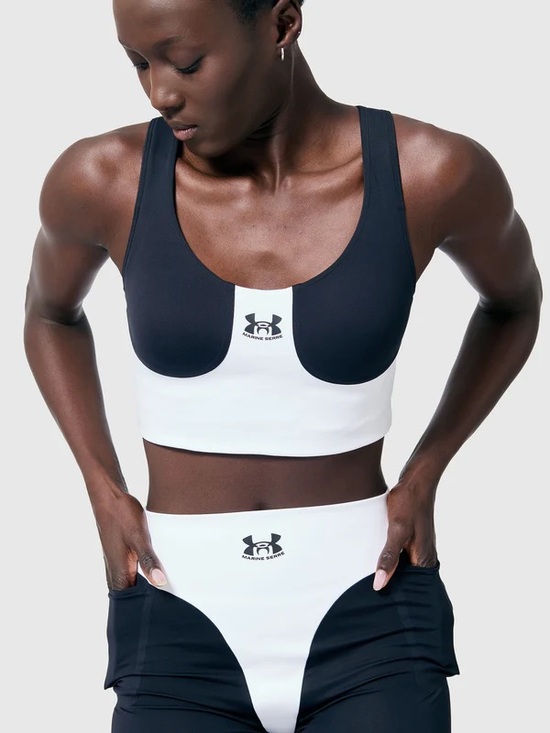 Marine Serre Tops - Marine Serre x Under Armour Racer Bra